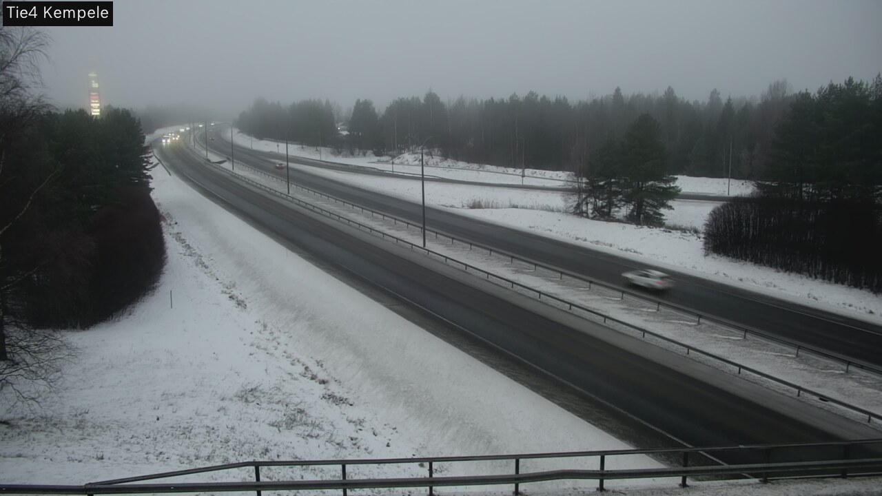 Weather Camera Image Väg 4 Kempele, Zeppelin, Kempele, Pohjois-Pohjanmaa