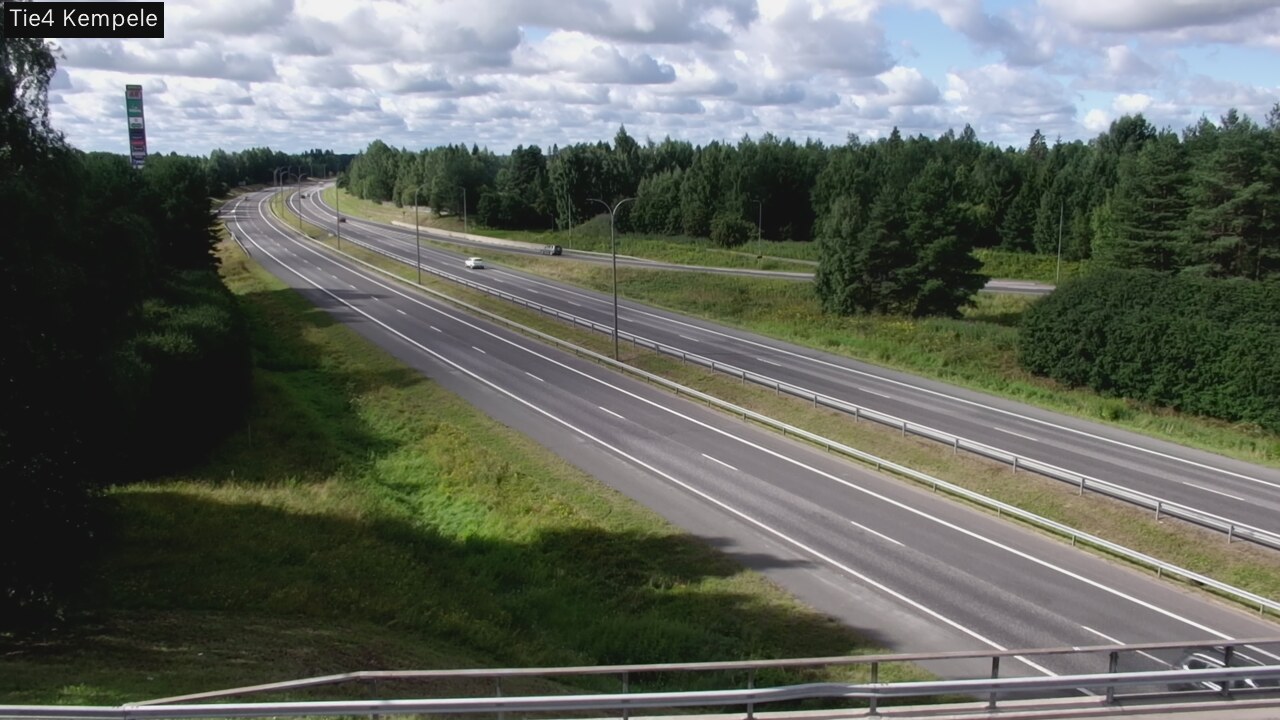 Weather Camera Image Väg 4 Kempele, Zeppelin, Kempele, Pohjois-Pohjanmaa