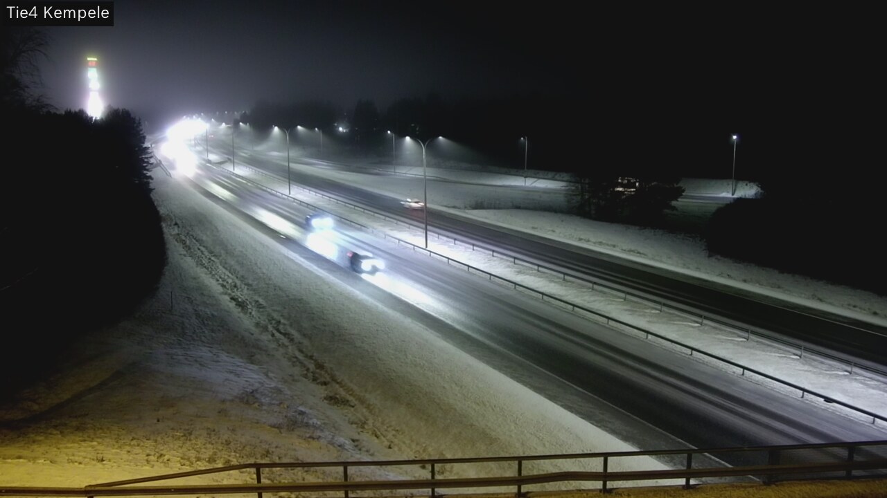 Weather Camera Image Väg 4 Kempele, Zeppelin, Kempele, Pohjois-Pohjanmaa