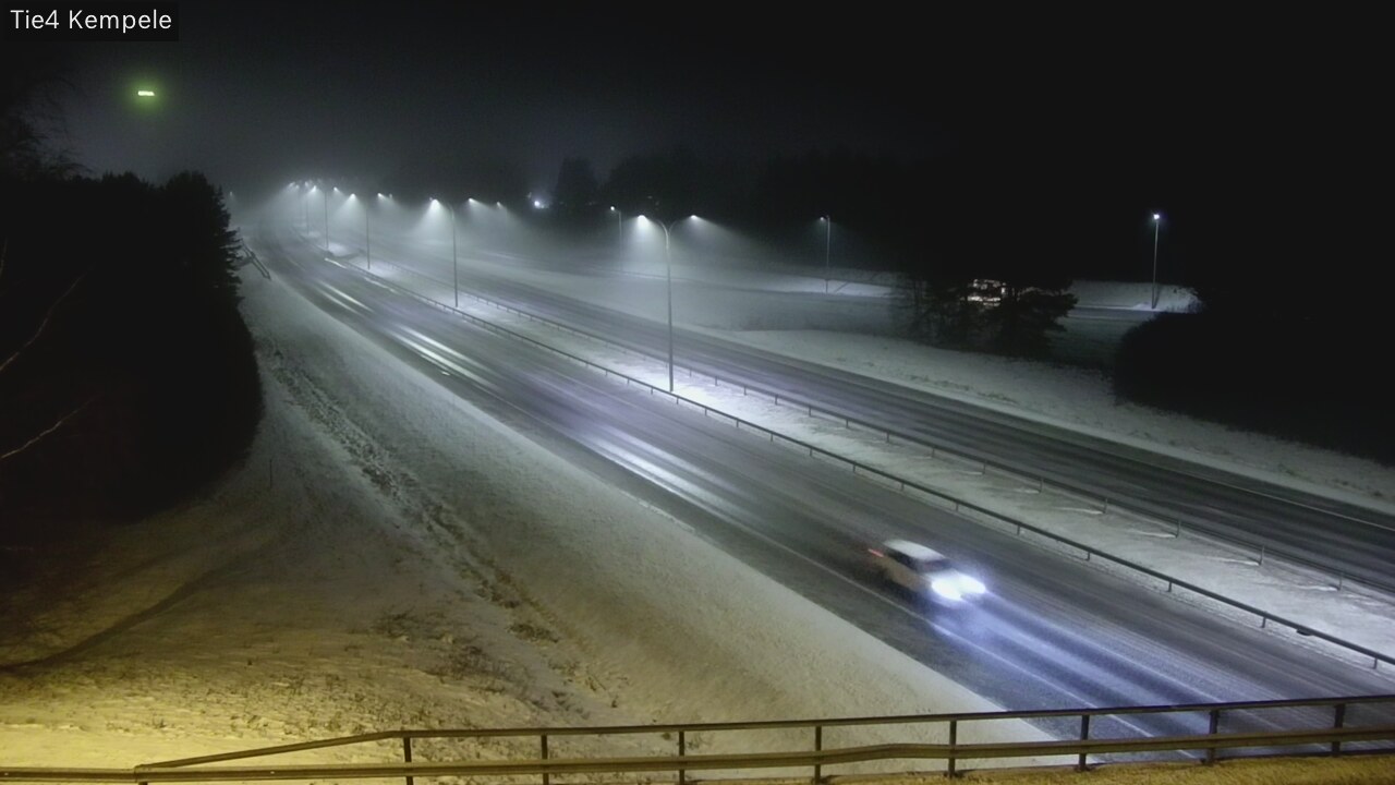 Weather Camera Image Väg 4 Kempele, Zeppelin, Kempele, Pohjois-Pohjanmaa