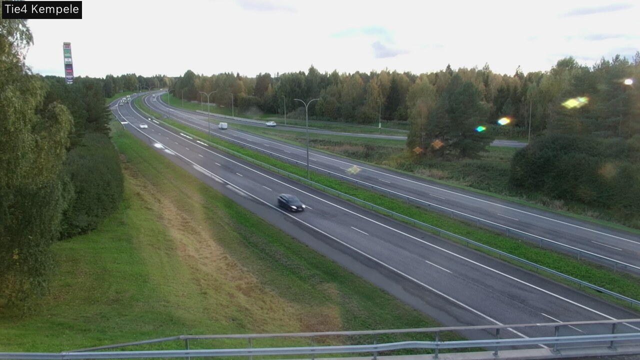 Kelikamerat Kuva Tie 4 Kempele, Zeppelin, Kempele, Pohjois-Pohjanmaa
