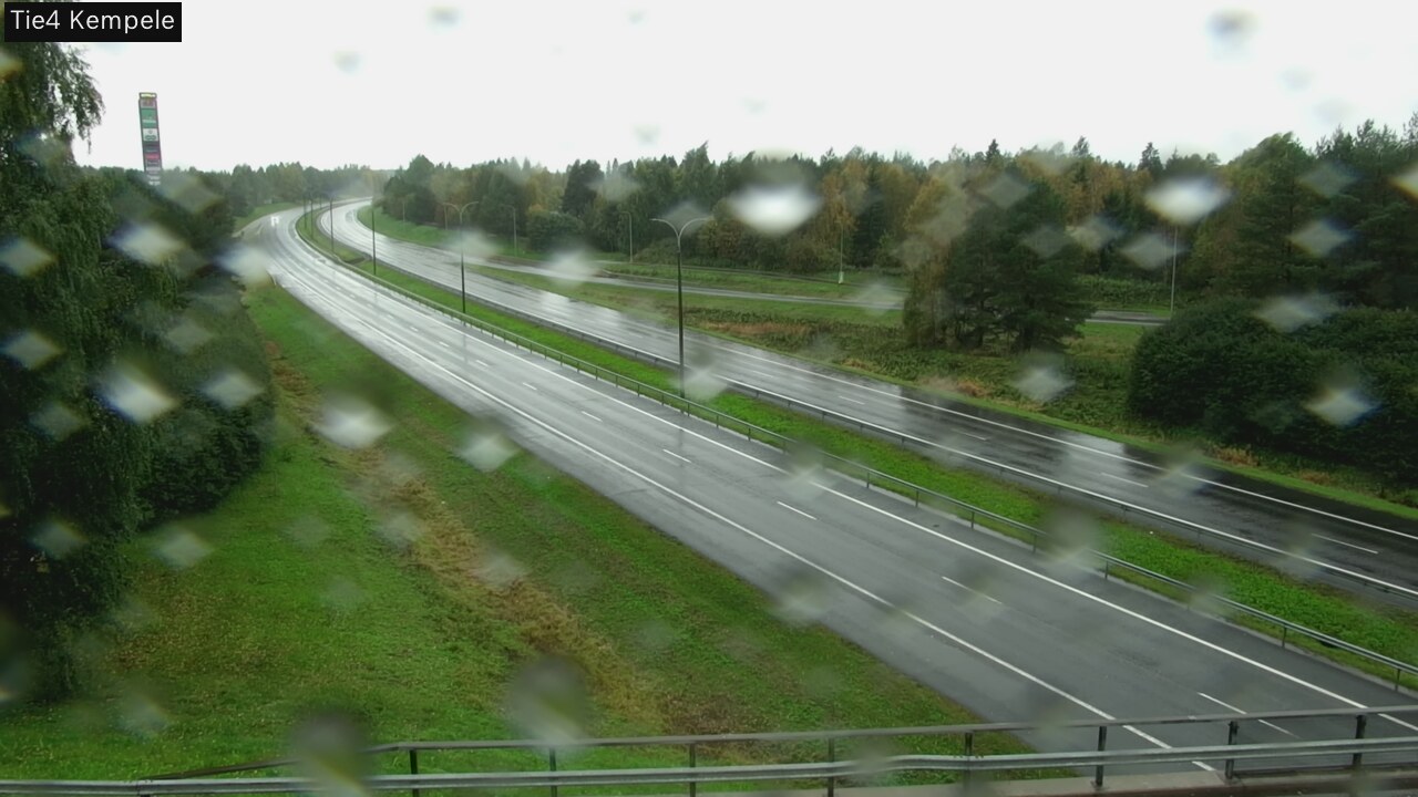 Weather Camera Image Väg 4 Kempele, Zeppelin, Kempele, Pohjois-Pohjanmaa