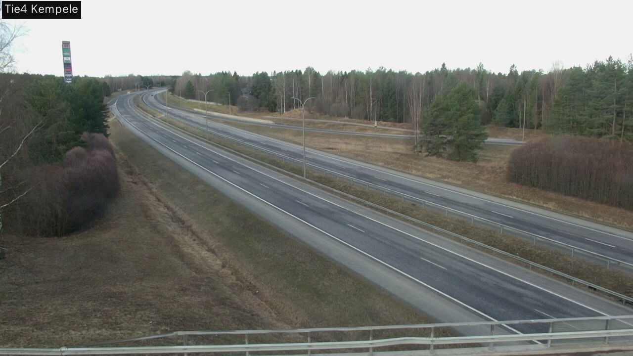 Weather Camera Image Väg 4 Kempele, Zeppelin, Kempele, Pohjois-Pohjanmaa