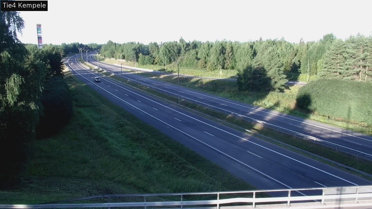 Weather Camera Image Väg 4 Kempele, Zeppelin, Kempele, Pohjois-Pohjanmaa