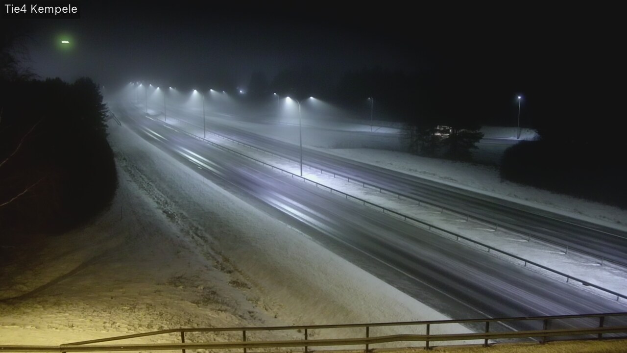 Weather Camera Image Väg 4 Kempele, Zeppelin, Kempele, Pohjois-Pohjanmaa