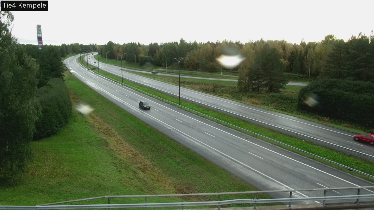 Weather Camera Image Väg 4 Kempele, Zeppelin, Kempele, Pohjois-Pohjanmaa