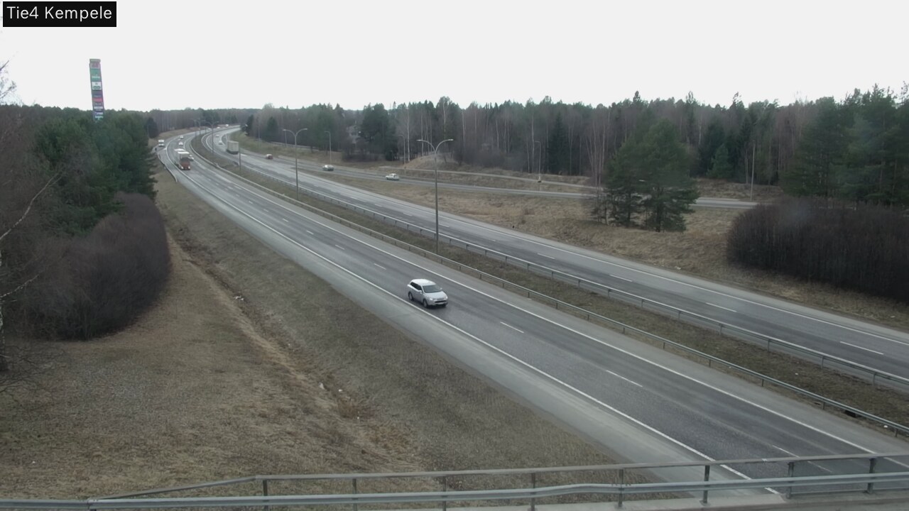 Weather Camera Image Road 4 Kempele, Zeppelin, Kempele, Pohjois-Pohjanmaa