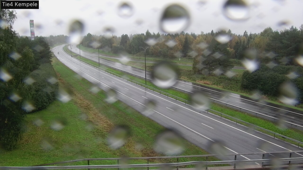 Weather Camera Image Väg 4 Kempele, Zeppelin, Kempele, Pohjois-Pohjanmaa