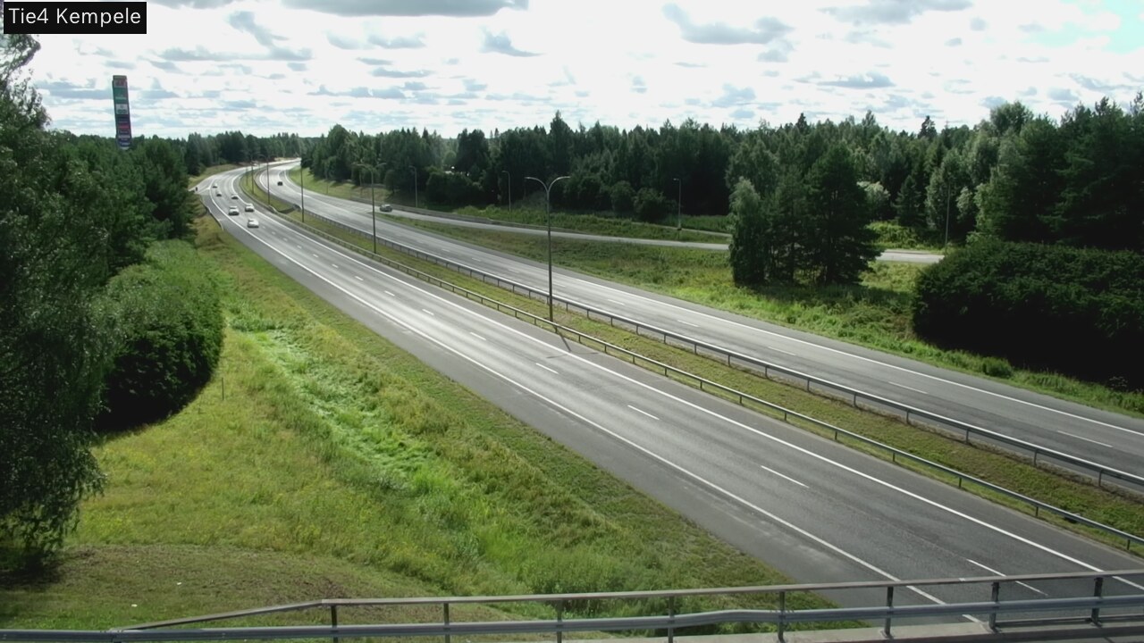 Weather Camera Image Väg 4 Kempele, Zeppelin, Kempele, Pohjois-Pohjanmaa