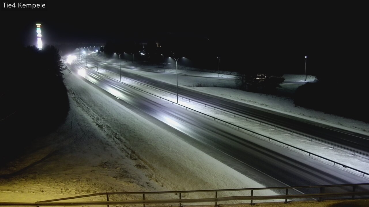 Weather Camera Image Väg 4 Kempele, Zeppelin, Kempele, Pohjois-Pohjanmaa