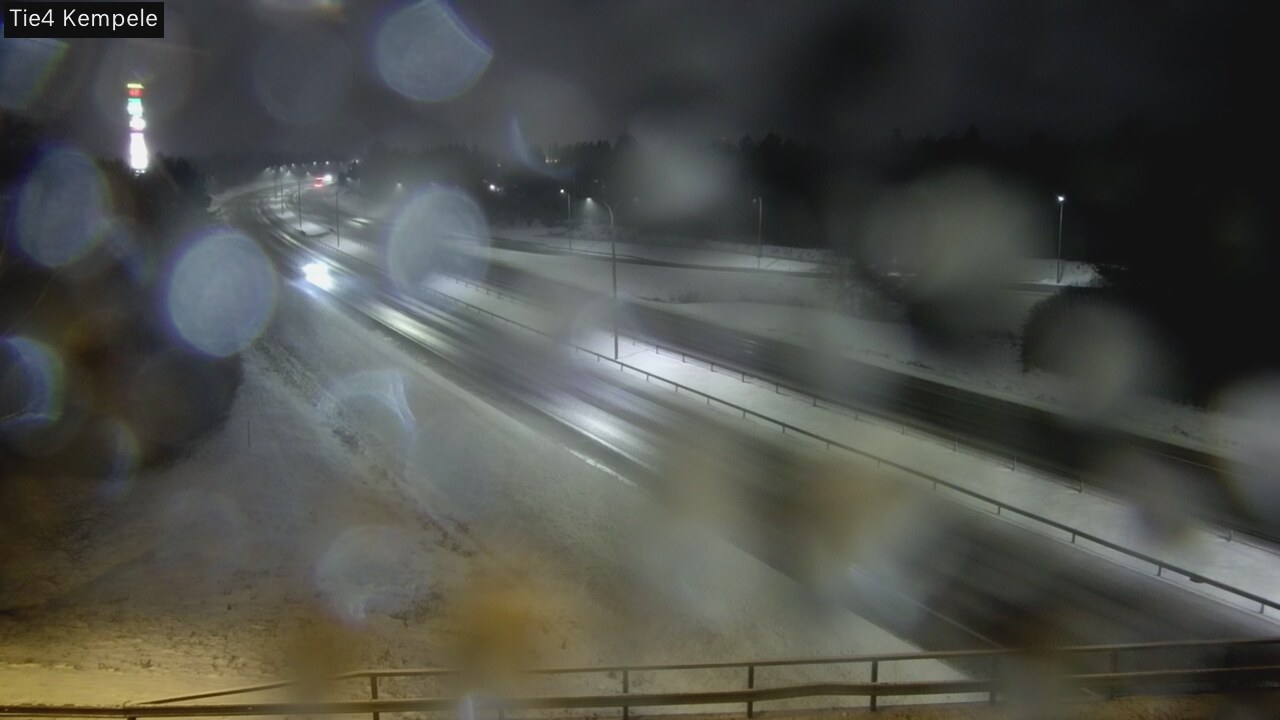 Weather Camera Image Väg 4 Kempele, Zeppelin, Kempele, Pohjois-Pohjanmaa