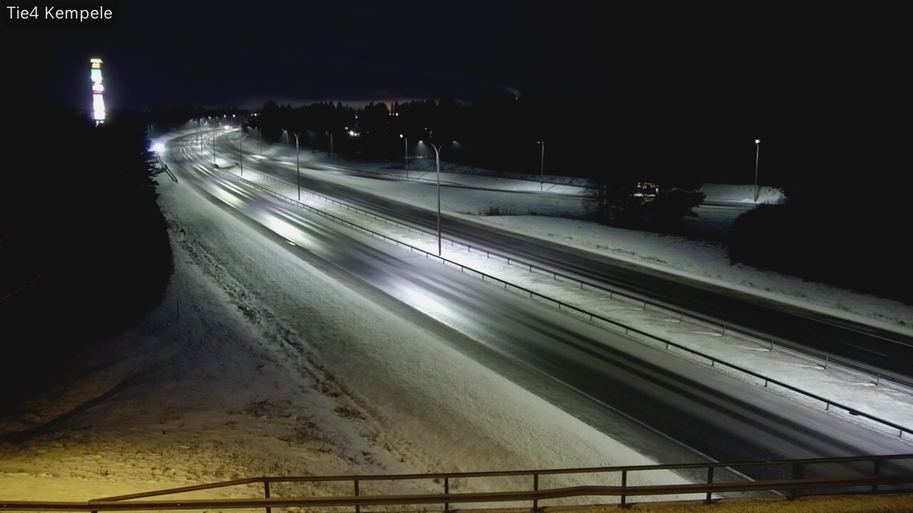 Weather Camera Image Väg 4 Kempele, Zeppelin, Kempele, Pohjois-Pohjanmaa