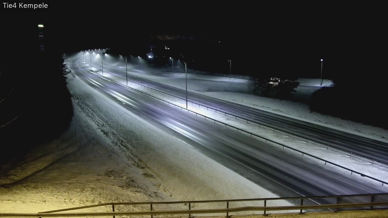 Weather Camera Image Väg 4 Kempele, Zeppelin, Kempele, Pohjois-Pohjanmaa