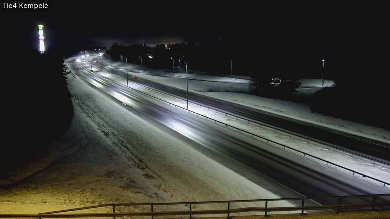 Weather Camera Image Väg 4 Kempele, Zeppelin, Kempele, Pohjois-Pohjanmaa