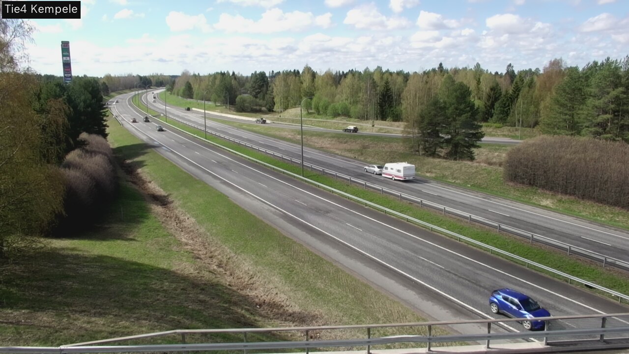 Weather Camera Image Road 4 Kempele, Zeppelin, Kempele, Pohjois-Pohjanmaa
