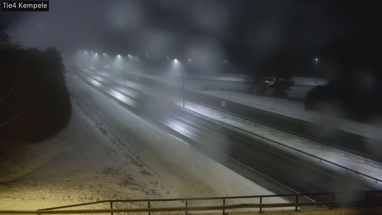 Weather Camera Image Väg 4 Kempele, Zeppelin, Kempele, Pohjois-Pohjanmaa