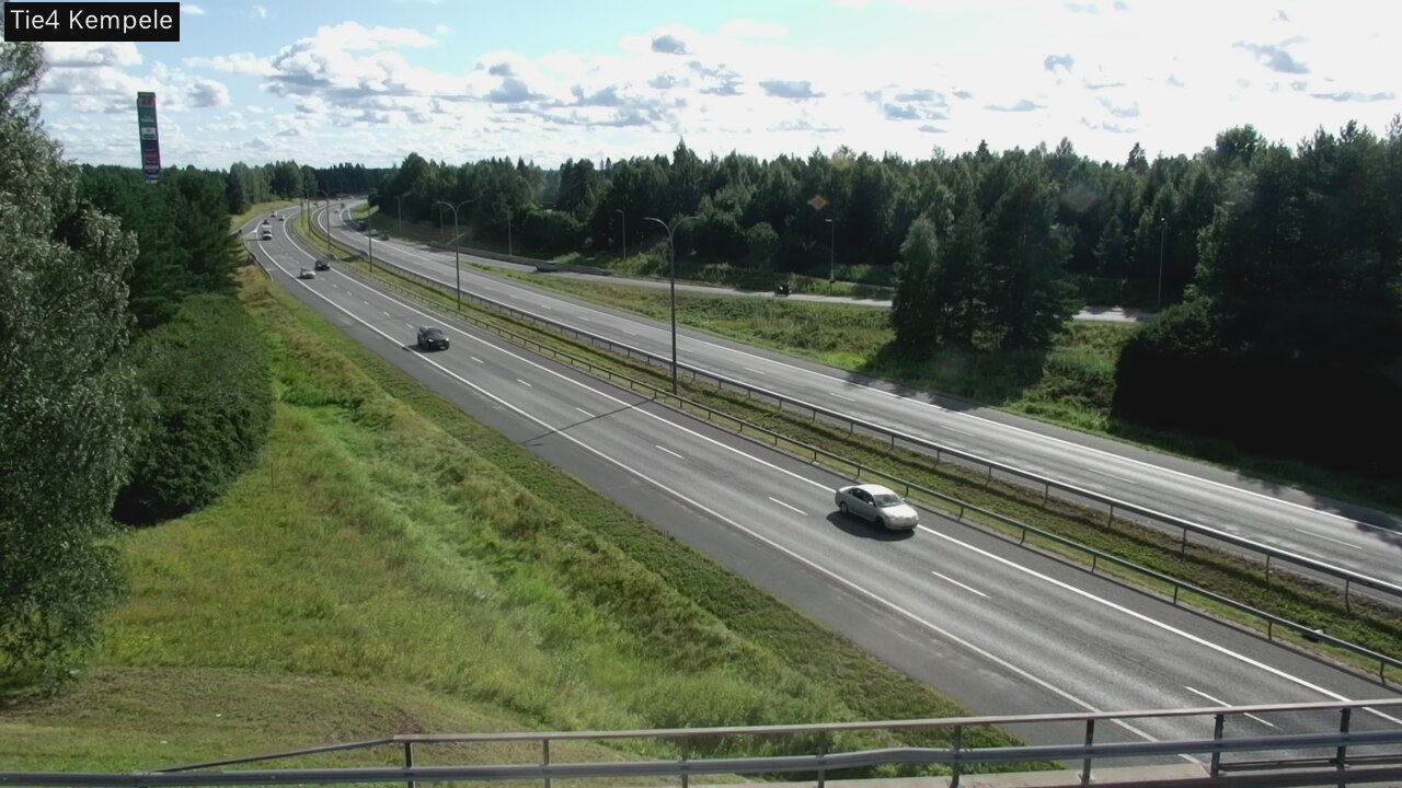 Weather Camera Image Väg 4 Kempele, Zeppelin, Kempele, Pohjois-Pohjanmaa