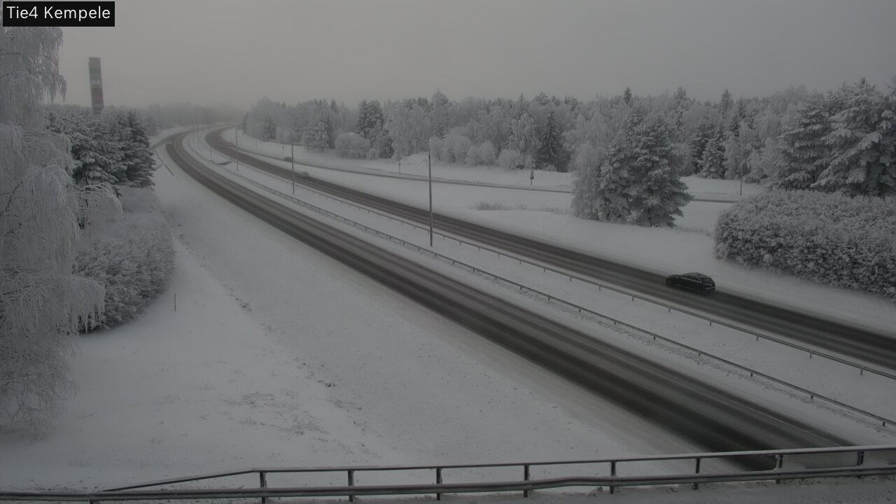Weather Camera Image Road 4 Kempele, Zeppelin, Kempele, Pohjois-Pohjanmaa