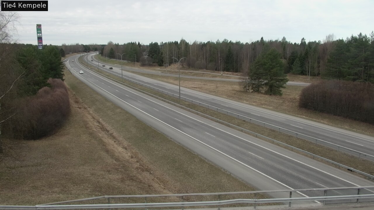 Weather Camera Image Road 4 Kempele, Zeppelin, Kempele, Pohjois-Pohjanmaa