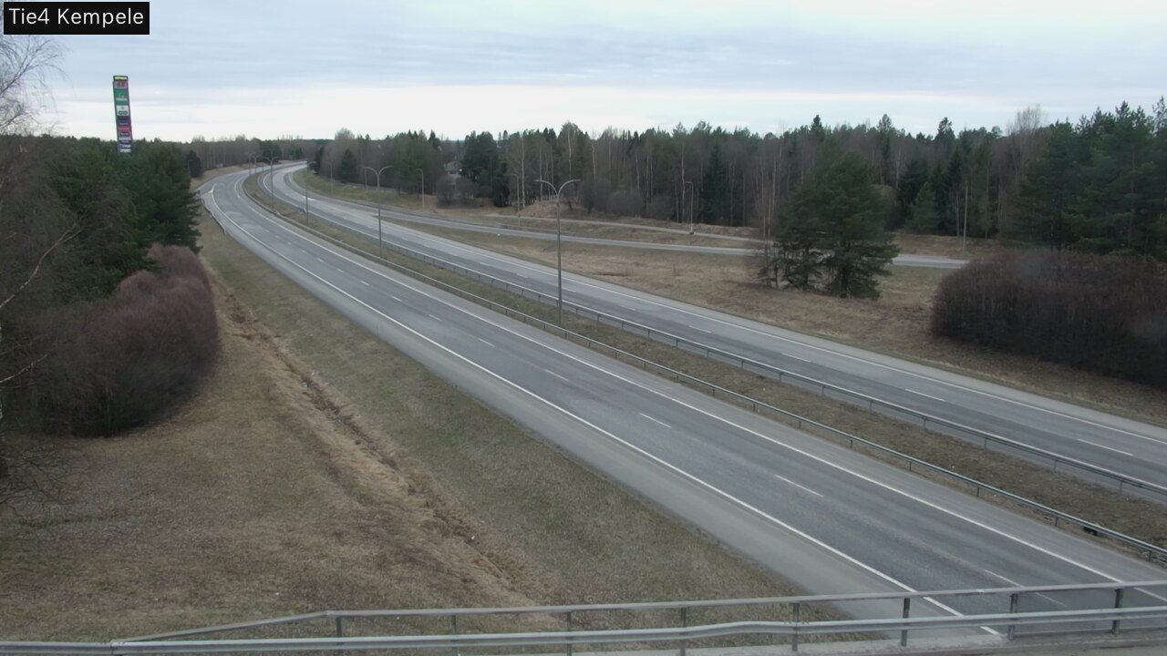 Weather Camera Image Road 4 Kempele, Zeppelin, Kempele, Pohjois-Pohjanmaa