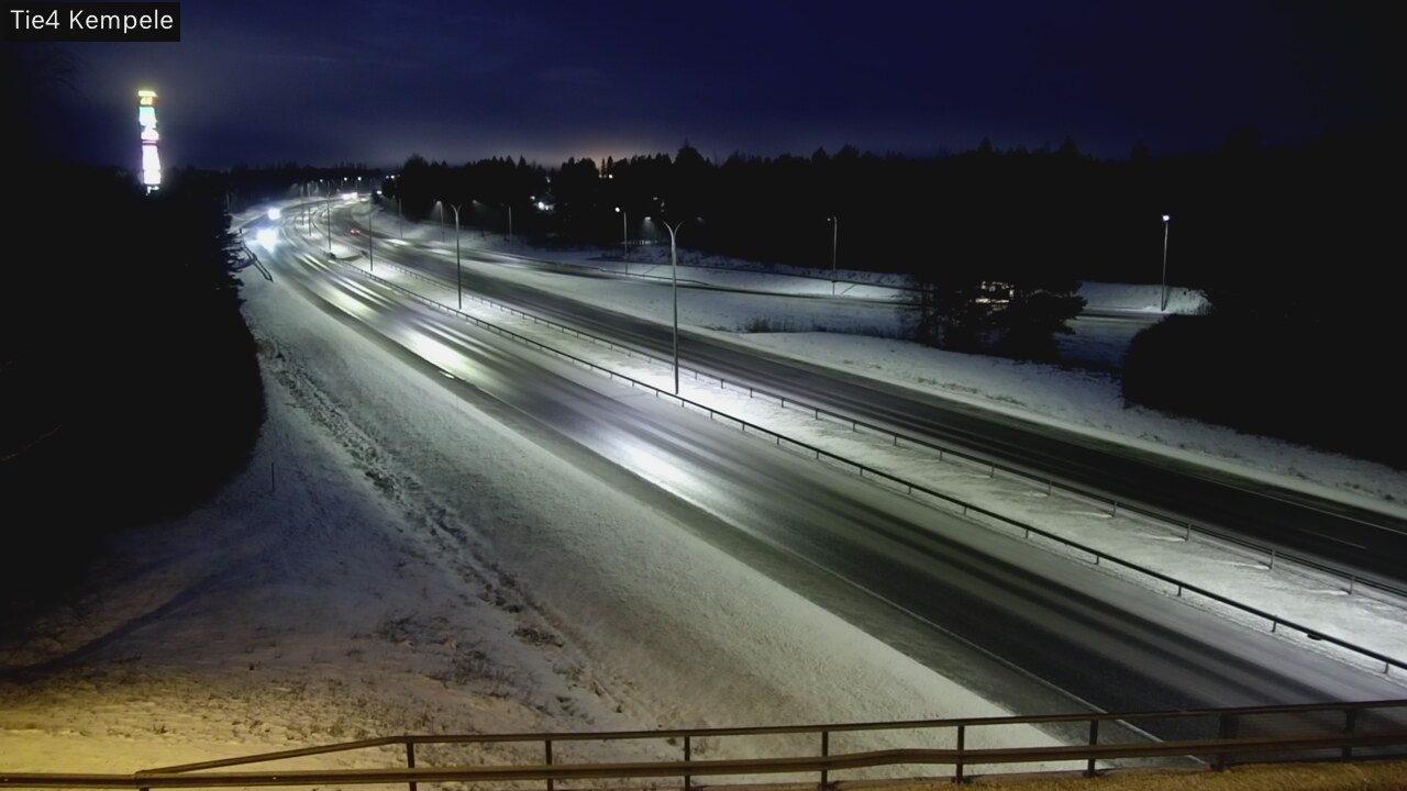 Weather Camera Image Väg 4 Kempele, Zeppelin, Kempele, Pohjois-Pohjanmaa