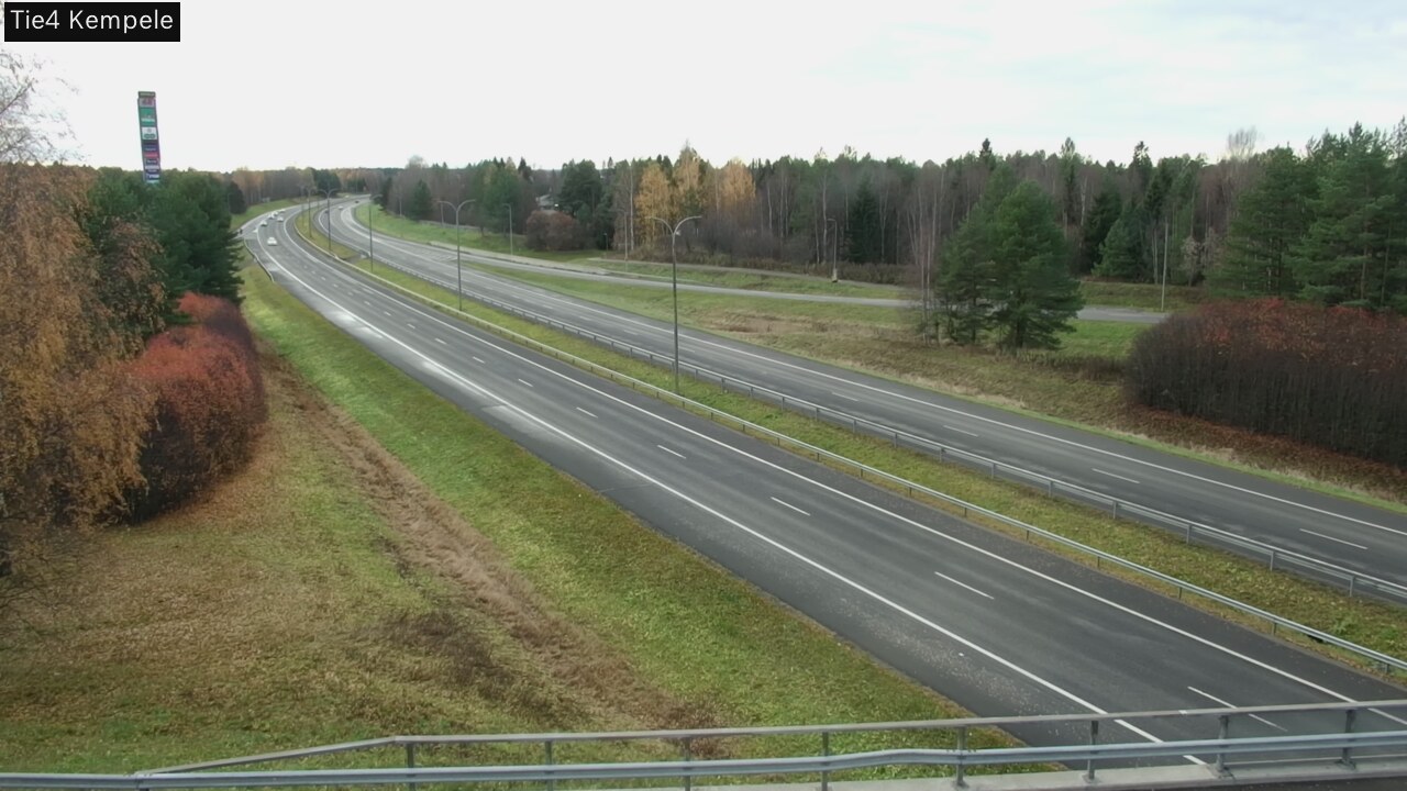 Kelikamerat Kuva Tie 4 Kempele, Zeppelin, Kempele, Pohjois-Pohjanmaa