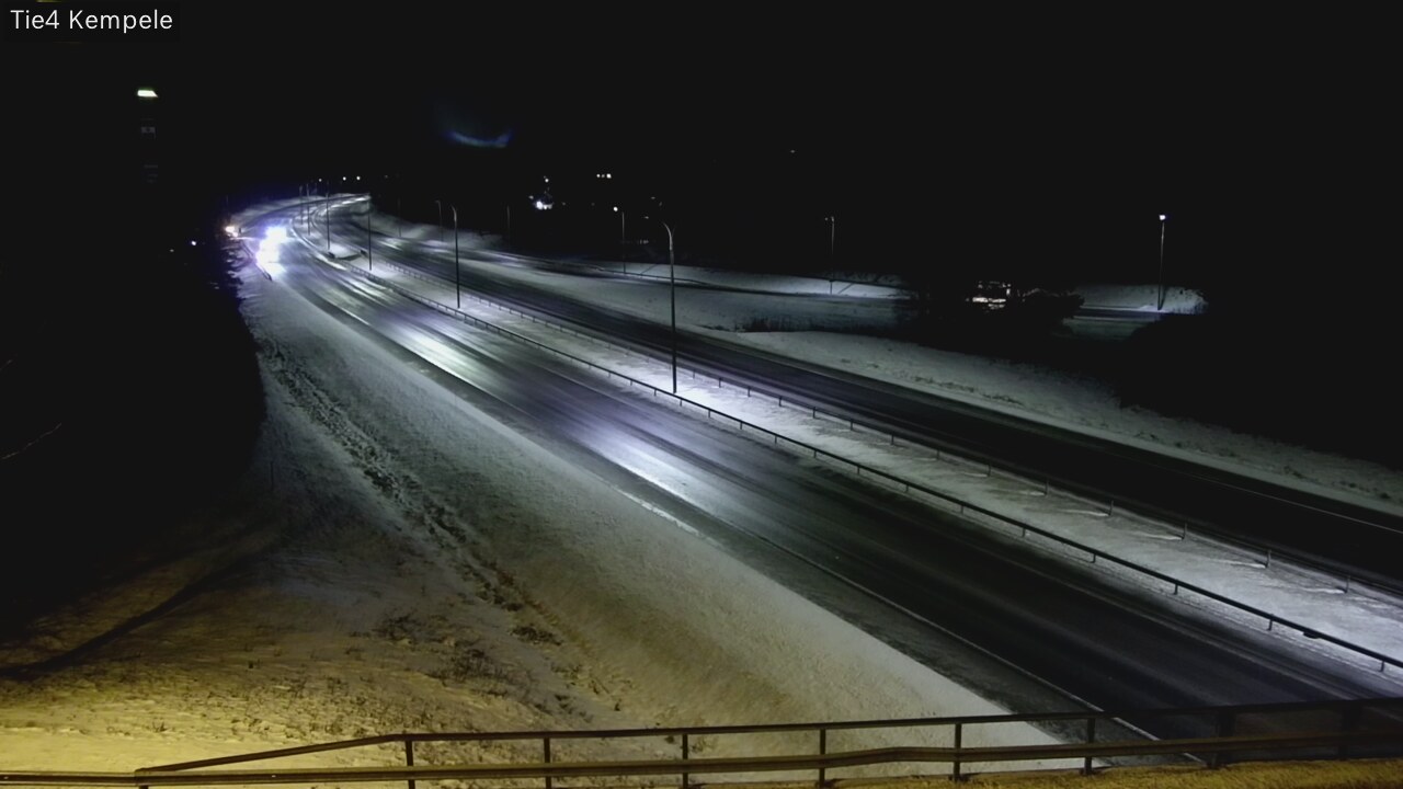 Weather Camera Image Väg 4 Kempele, Zeppelin, Kempele, Pohjois-Pohjanmaa