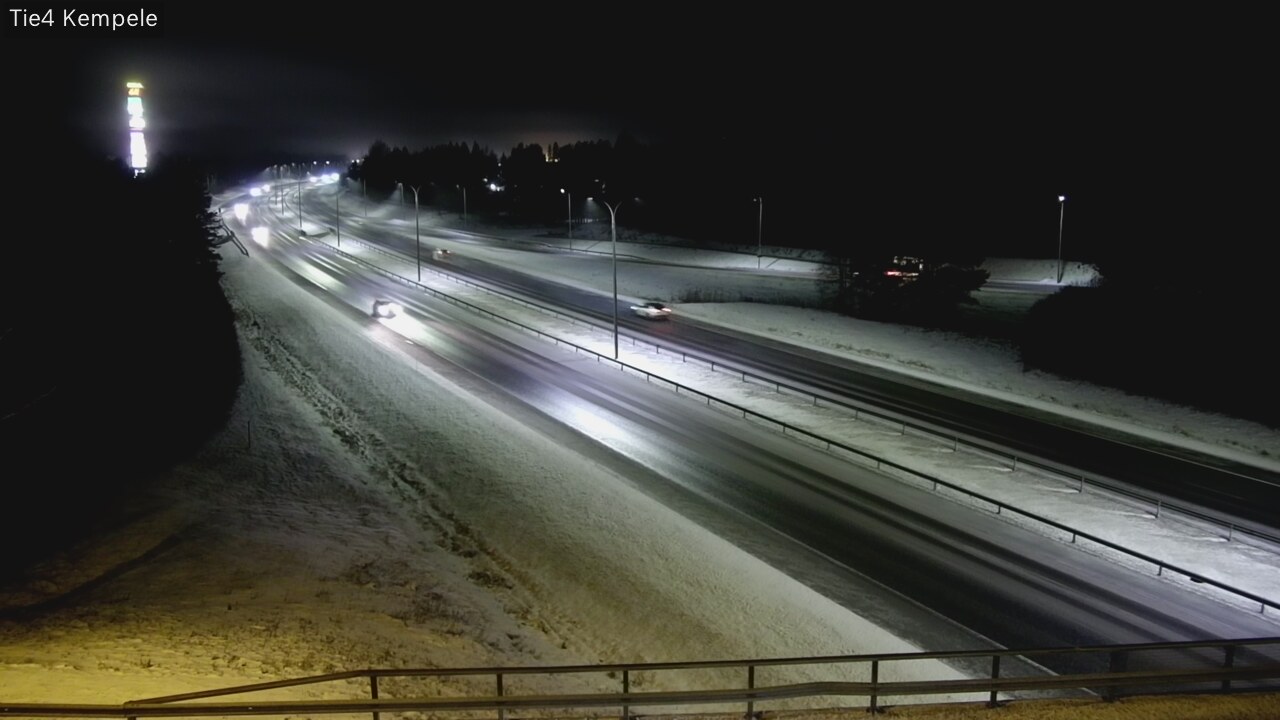 Weather Camera Image Väg 4 Kempele, Zeppelin, Kempele, Pohjois-Pohjanmaa