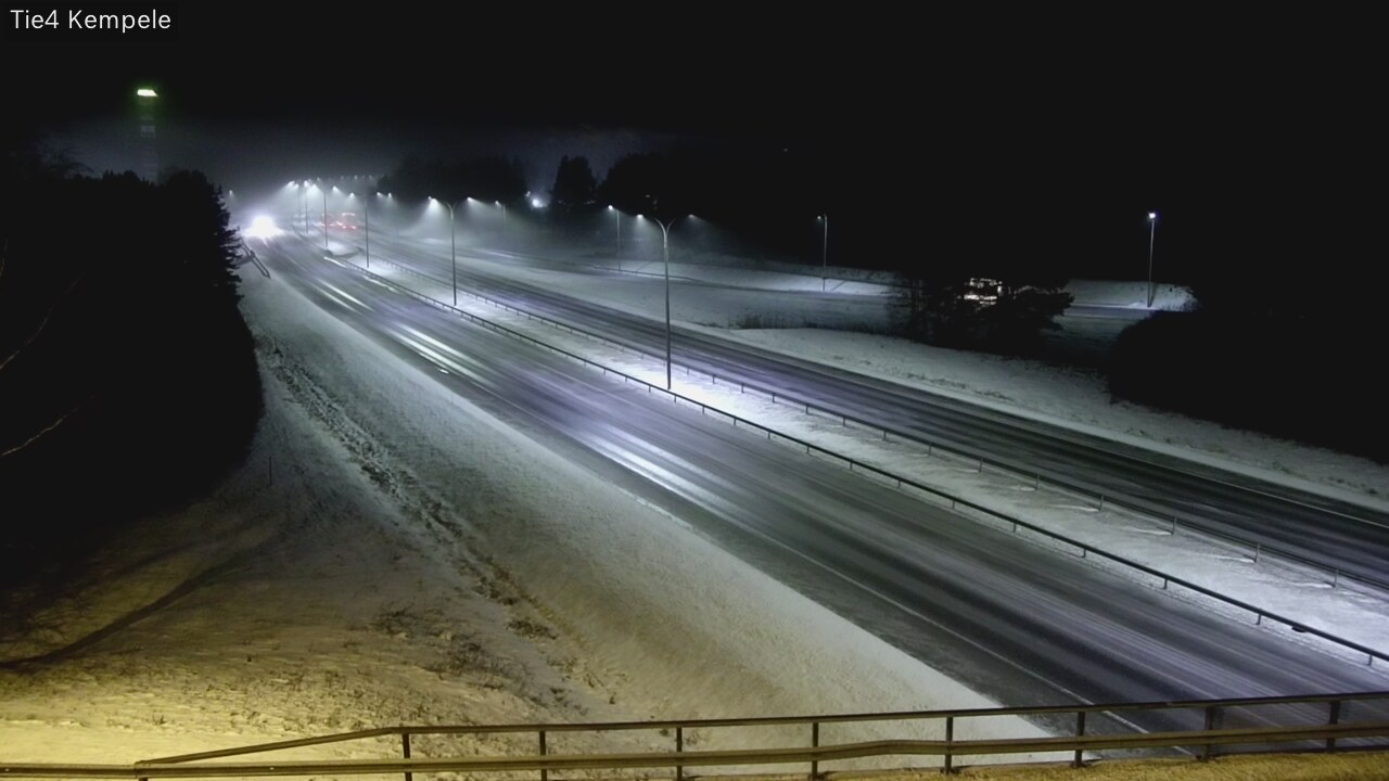 Weather Camera Image Väg 4 Kempele, Zeppelin, Kempele, Pohjois-Pohjanmaa