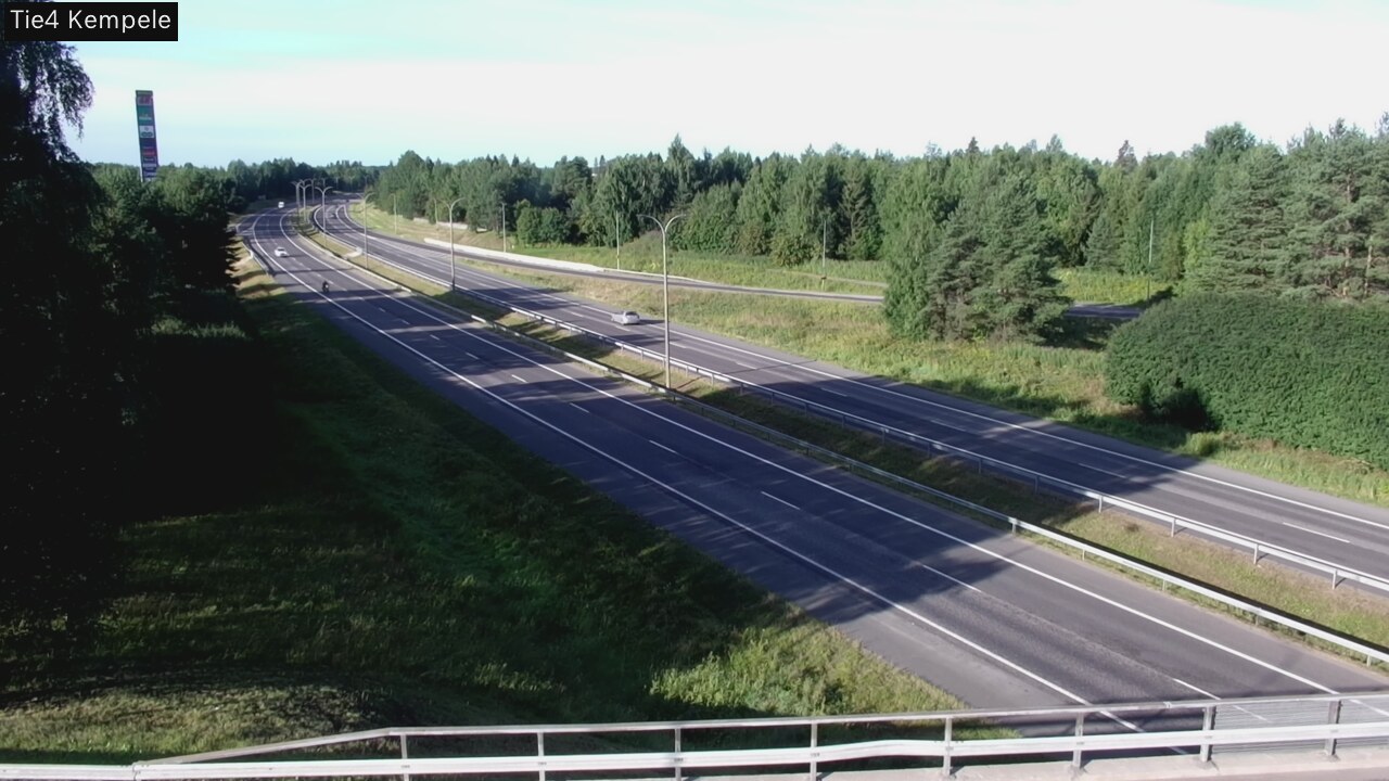Kelikamerat Kuva Tie 4 Kempele, Zeppelin, Kempele, Pohjois-Pohjanmaa