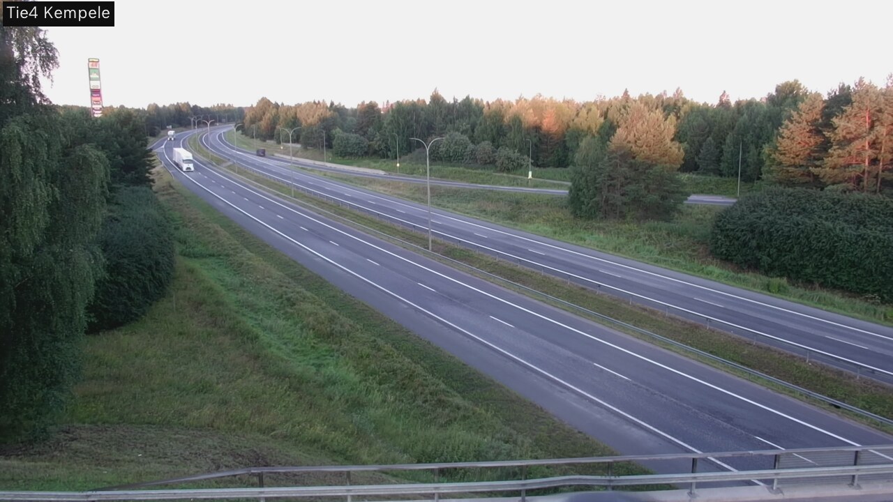 Weather Camera Image Väg 4 Kempele, Zeppelin, Kempele, Pohjois-Pohjanmaa