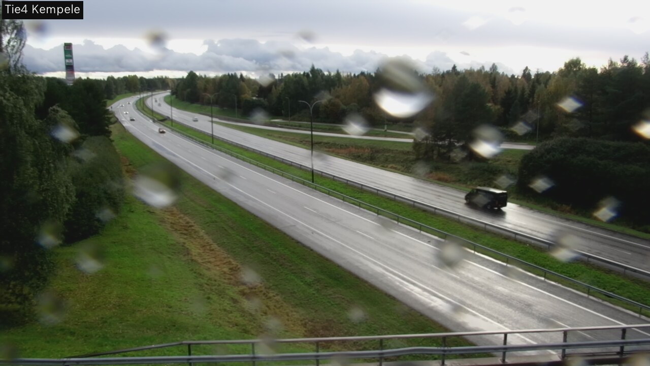 Weather Camera Image Väg 4 Kempele, Zeppelin, Kempele, Pohjois-Pohjanmaa