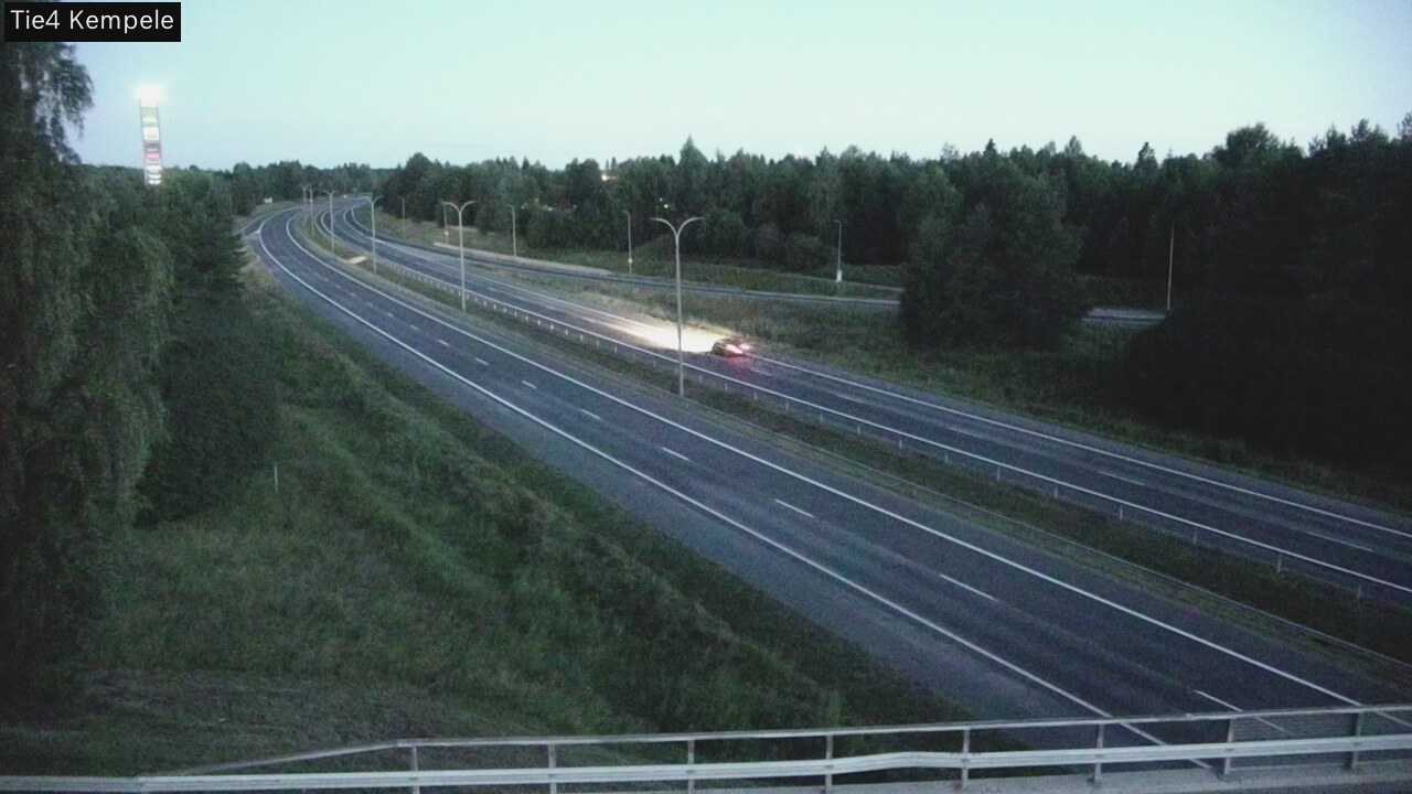Weather Camera Image Väg 4 Kempele, Zeppelin, Kempele, Pohjois-Pohjanmaa