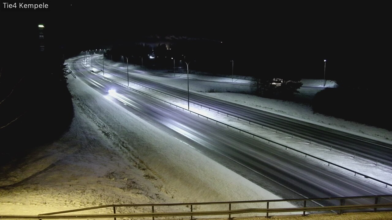 Weather Camera Image Väg 4 Kempele, Zeppelin, Kempele, Pohjois-Pohjanmaa