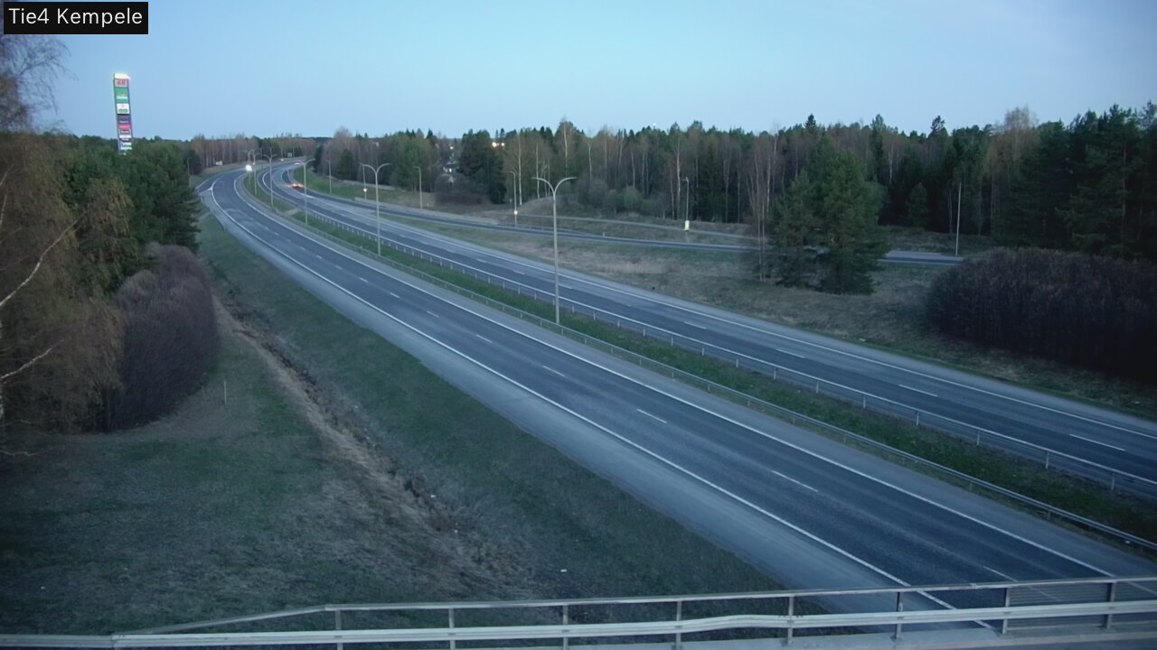 Kelikamerat Kuva Tie 4 Kempele, Zeppelin, Kempele, Pohjois-Pohjanmaa