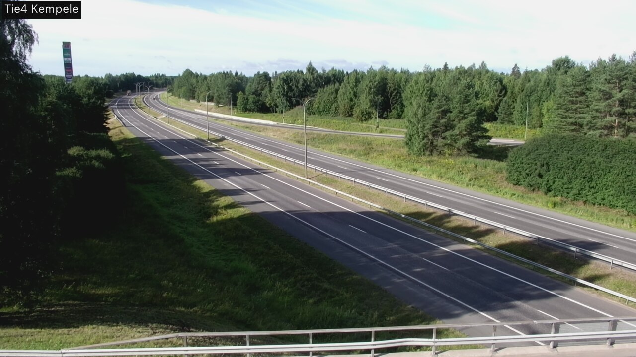 Kelikamerat Kuva Tie 4 Kempele, Zeppelin, Kempele, Pohjois-Pohjanmaa