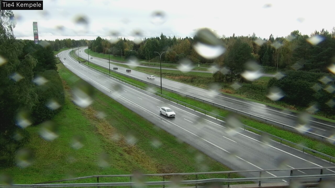 Weather Camera Image Väg 4 Kempele, Zeppelin, Kempele, Pohjois-Pohjanmaa