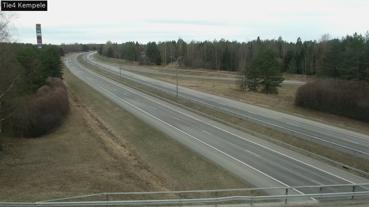 Weather Camera Image Road 4 Kempele, Zeppelin, Kempele, Pohjois-Pohjanmaa