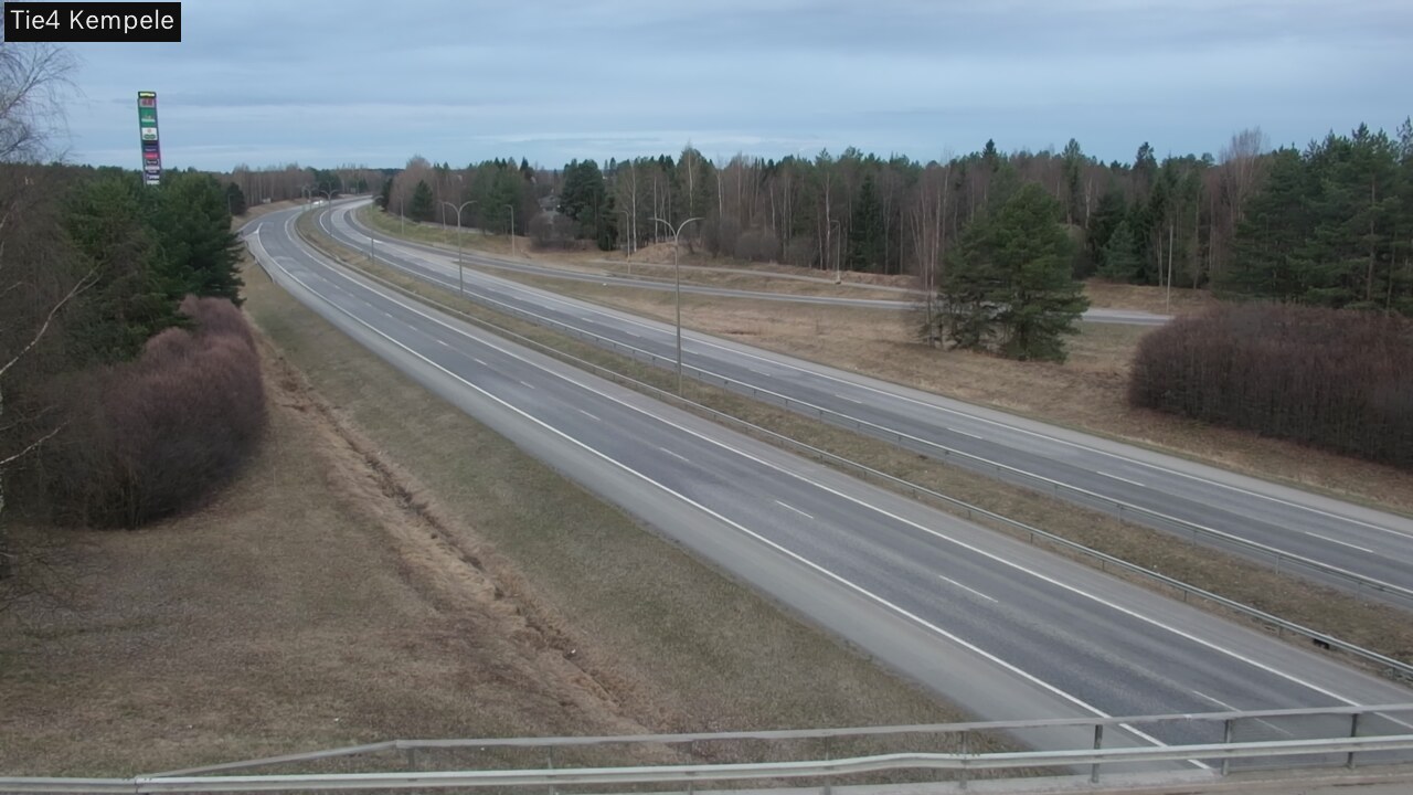 Weather Camera Image Road 4 Kempele, Zeppelin, Kempele, Pohjois-Pohjanmaa