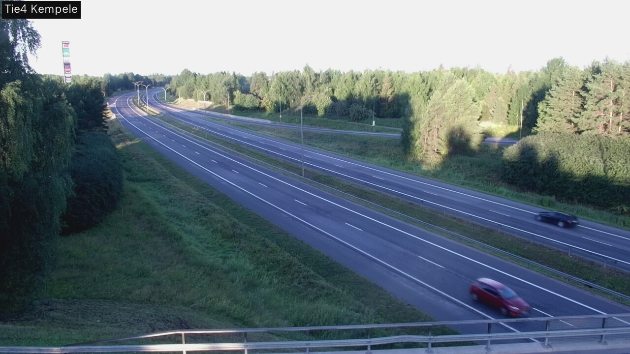 Weather Camera Image Väg 4 Kempele, Zeppelin, Kempele, Pohjois-Pohjanmaa