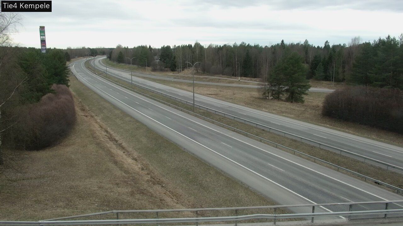 Weather Camera Image Road 4 Kempele, Zeppelin, Kempele, Pohjois-Pohjanmaa