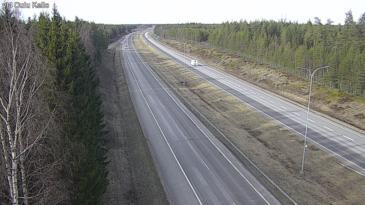 Kelikamerat Kuva Tie 4 Oulu, Kello, Oulu, Pohjois-Pohjanmaa