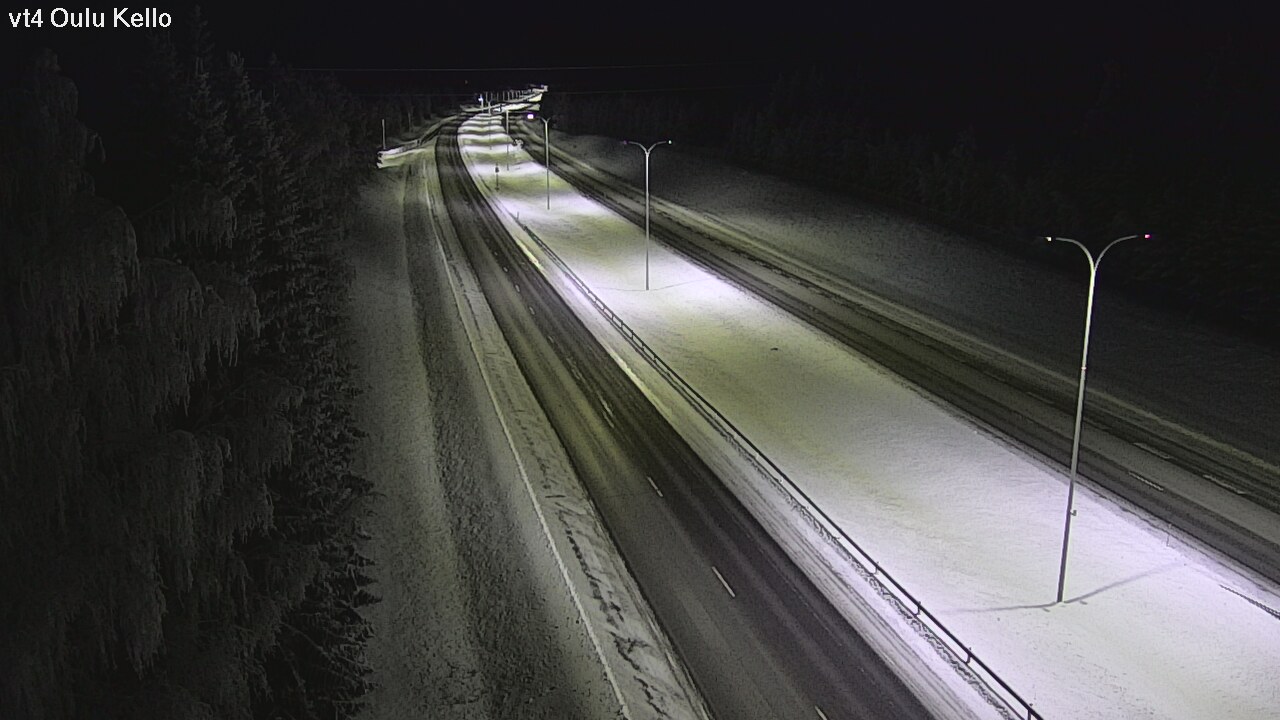 Kelikamerat Kuva Tie 4 Oulu, Kello, Oulu, Pohjois-Pohjanmaa