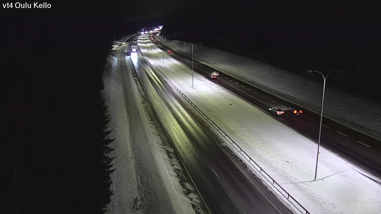 Kelikamerat Kuva Tie 4 Oulu, Kello, Oulu, Pohjois-Pohjanmaa