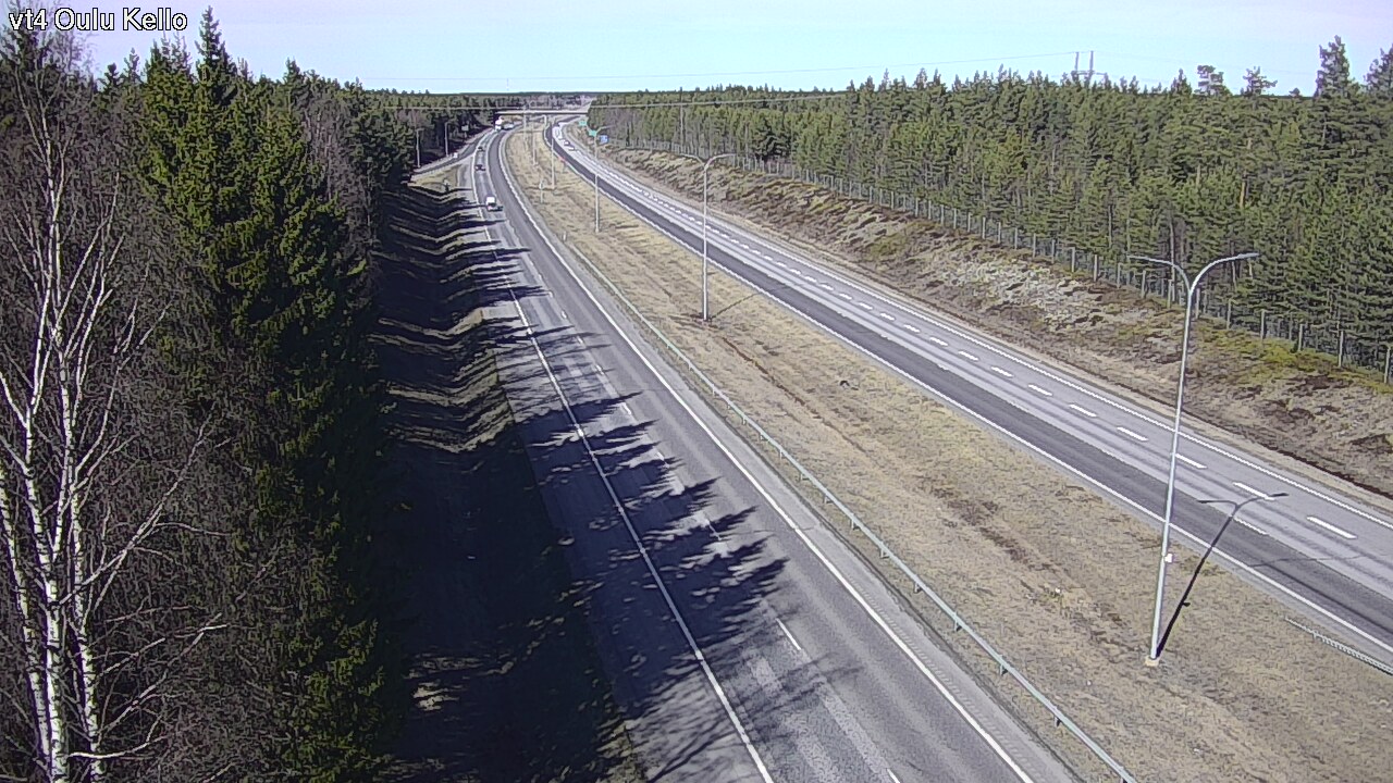 Kelikamerat Kuva Tie 4 Oulu, Kello, Oulu, Pohjois-Pohjanmaa