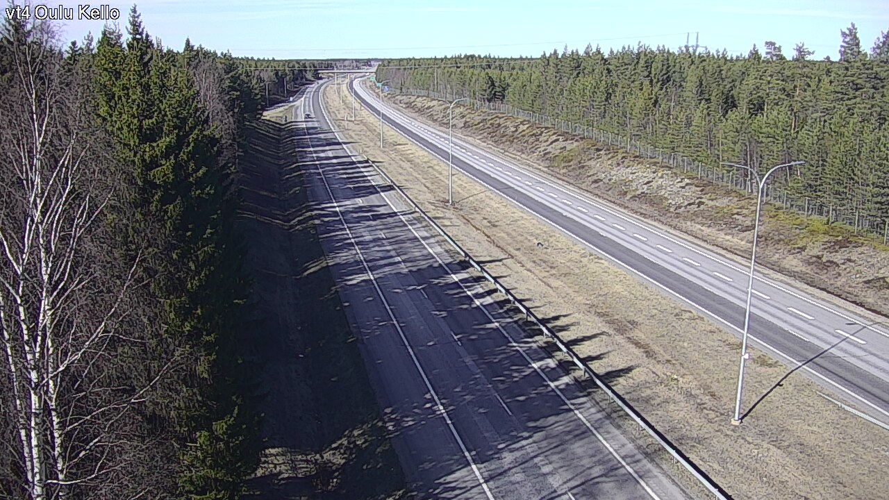 Kelikamerat Kuva Tie 4 Oulu, Kello, Oulu, Pohjois-Pohjanmaa