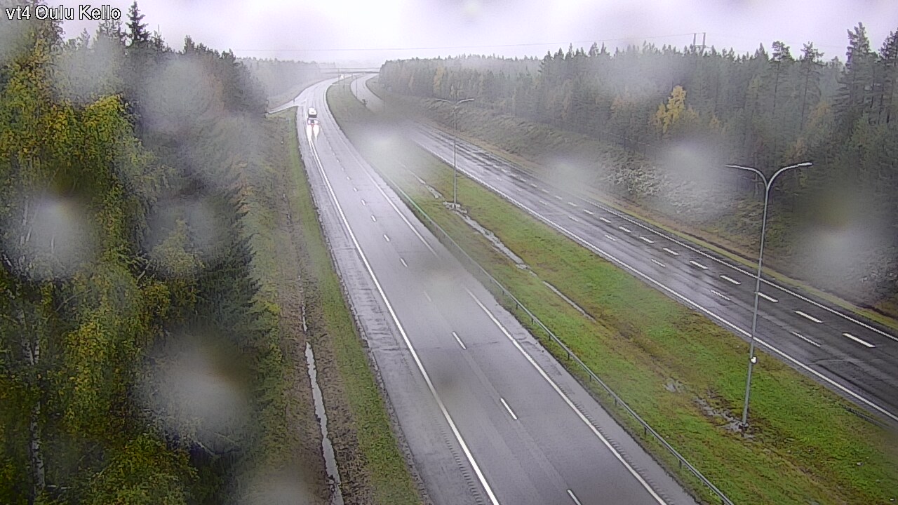 Weather Camera Image Road 4 Oulu, Kello, Oulu, Pohjois-Pohjanmaa