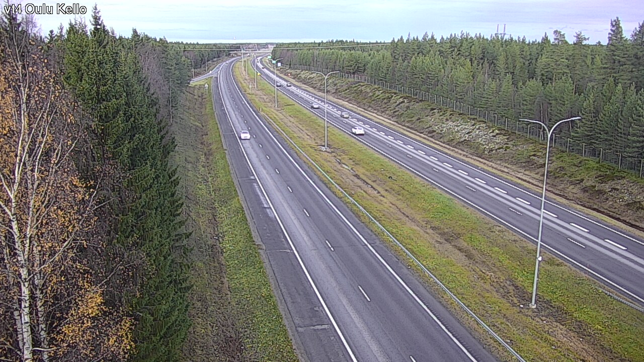 Kelikamerat Kuva Tie 4 Oulu, Kello, Oulu, Pohjois-Pohjanmaa