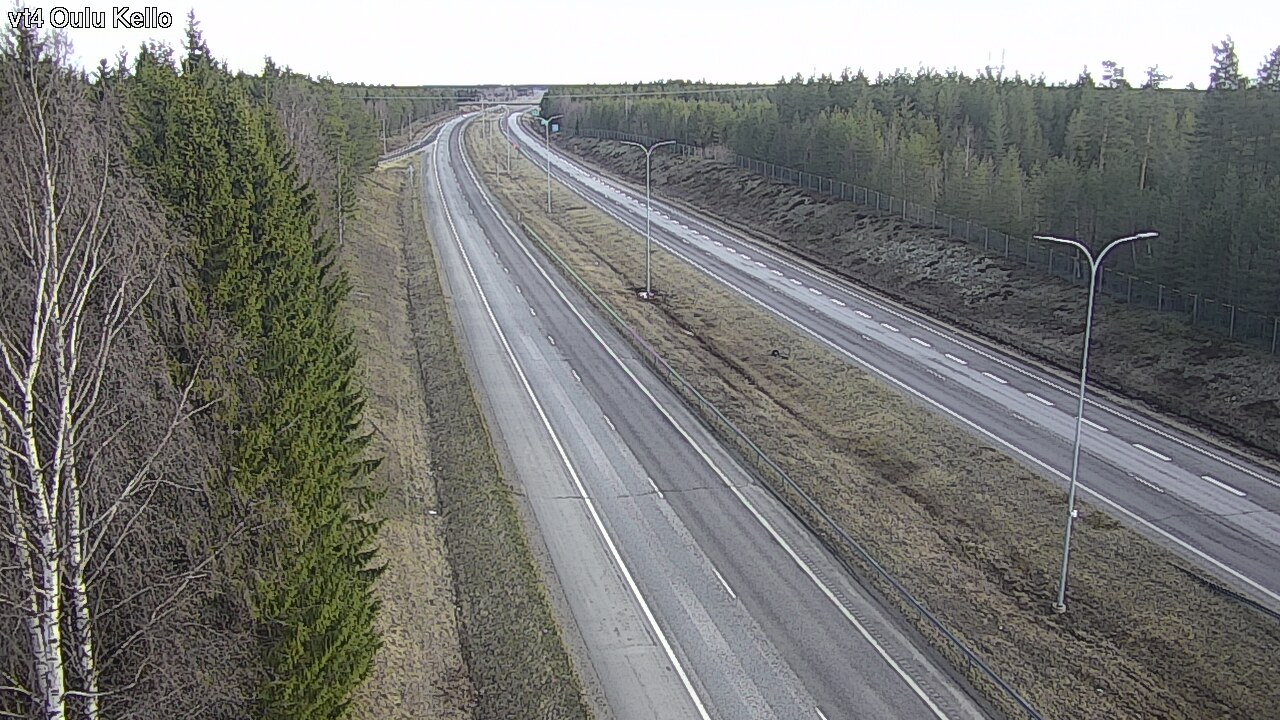 Kelikamerat Kuva Tie 4 Oulu, Kello, Oulu, Pohjois-Pohjanmaa