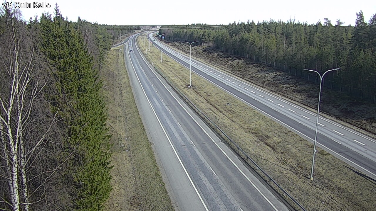 Kelikamerat Kuva Tie 4 Oulu, Kello, Oulu, Pohjois-Pohjanmaa